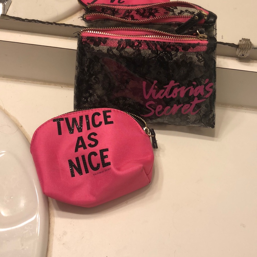 Two makeup bags